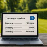 Sådan får du overblik over priser på havearbejde online